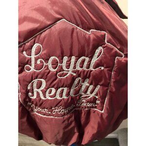 VTG 70s Authentic Chain Stitch Embroidery Satin Snap Jacket SM